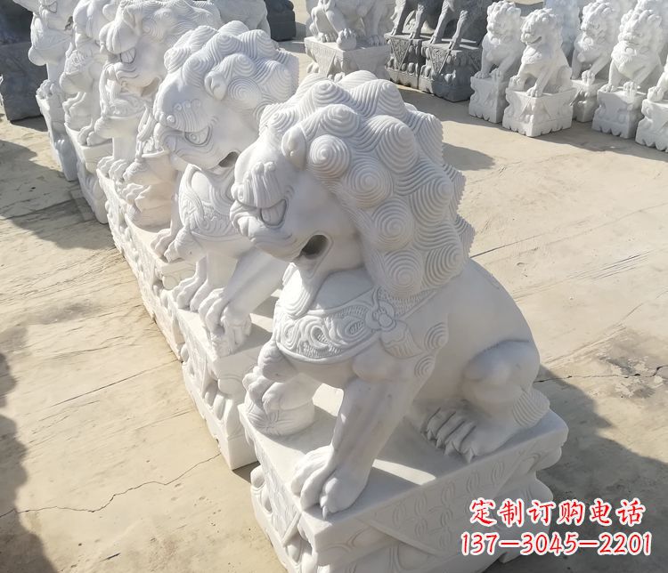 保定中领雕塑狮子雕塑是一种古典的装饰品,以狮…