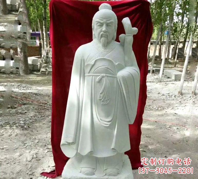 保定典雅捕捉历史——华佗雕塑