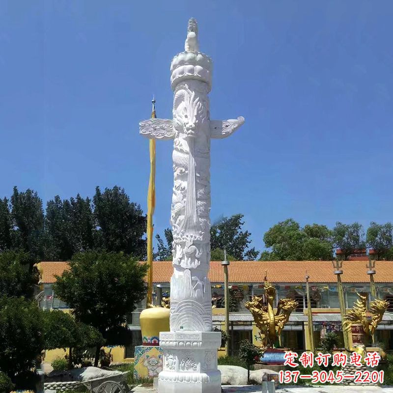 保定汉白玉华表柱