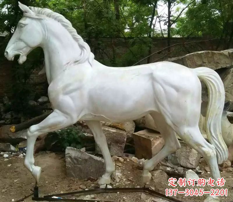 保定中领雕塑汉白玉动物石雕惊艳登场,以艺术品…