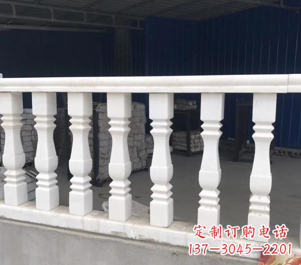 保定汉白玉欧式栏杆雕塑,精美绝伦
