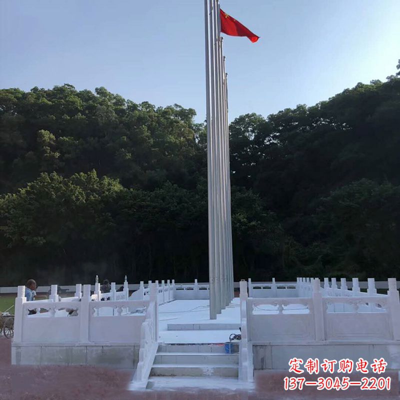 保定中领雕塑是一家专业定制汉白玉石雕国旗台的…