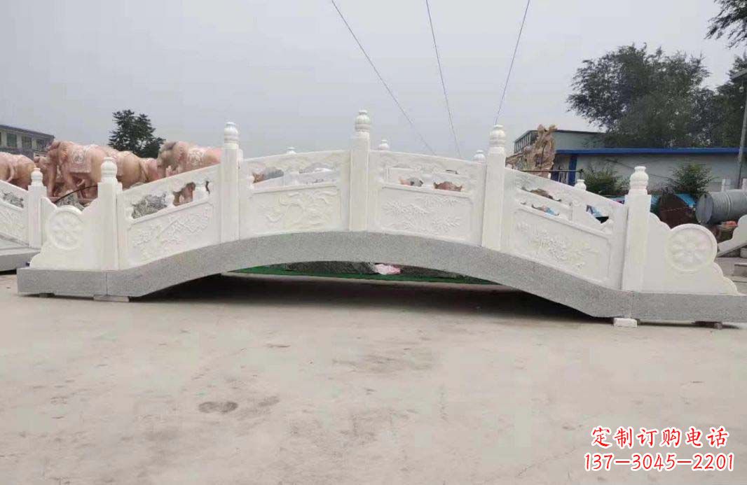 保定汉白玉石桥雕刻,高雅与和谐的完美结合