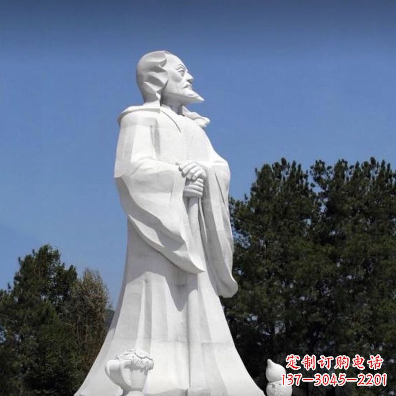 保定拥有传奇品质的陶渊明石雕