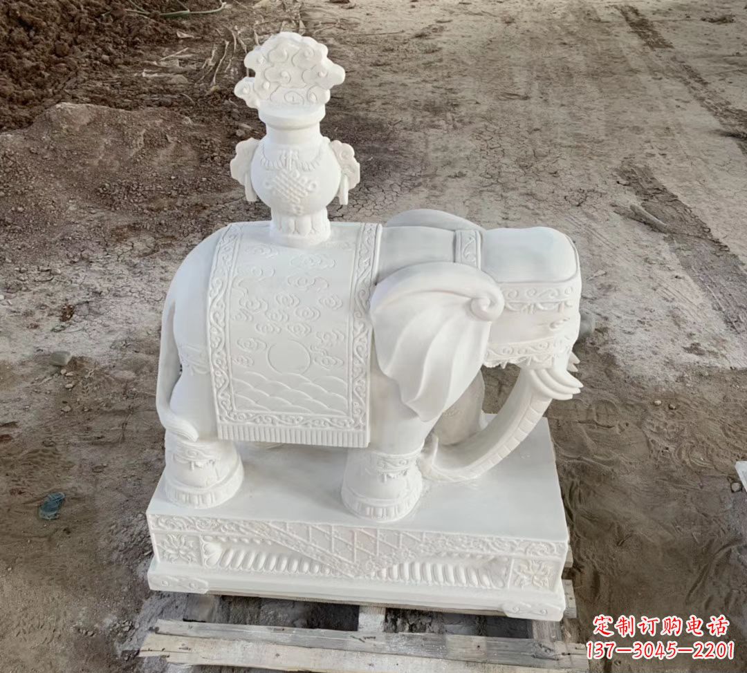保定精美绝伦,汉白玉宝瓶雕塑