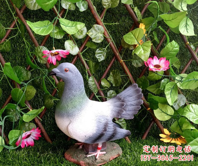 保定和平鸽不锈钢雕塑