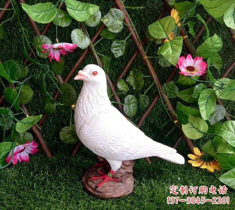 保定定制雕塑,让和平鸽飞向每一个家庭