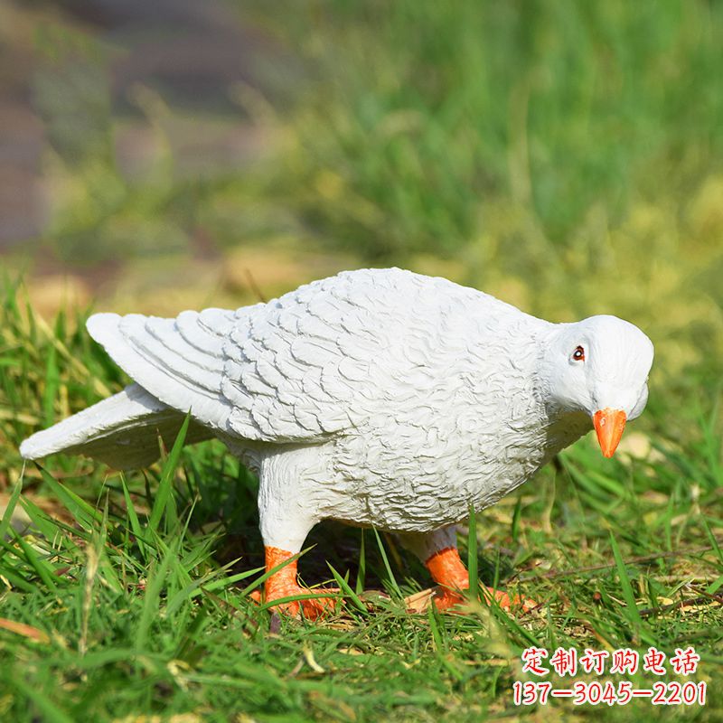 保定中领雕塑:传递和平与爱的和平鸽雕塑