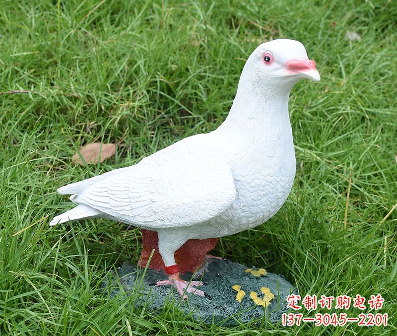 保定和平鸽雕塑图片