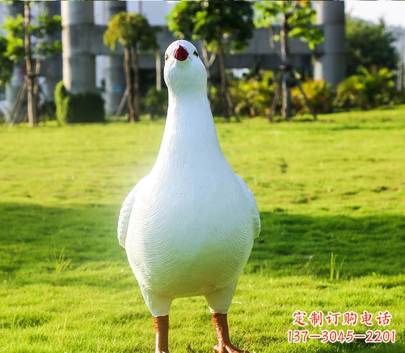 保定中领雕塑:和平鸽雕塑