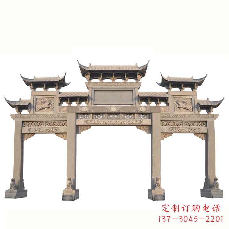 保定红石牌坊雕塑是一家专业从事牌坊雕塑的厂家…
