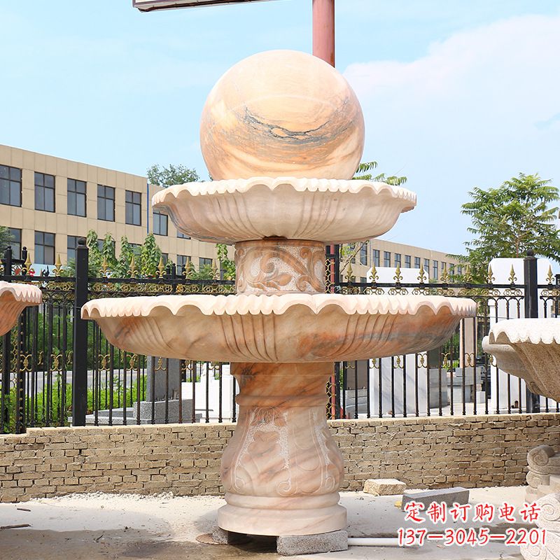 保定湖南石雕风水球,传统工艺与现代美学完美结合