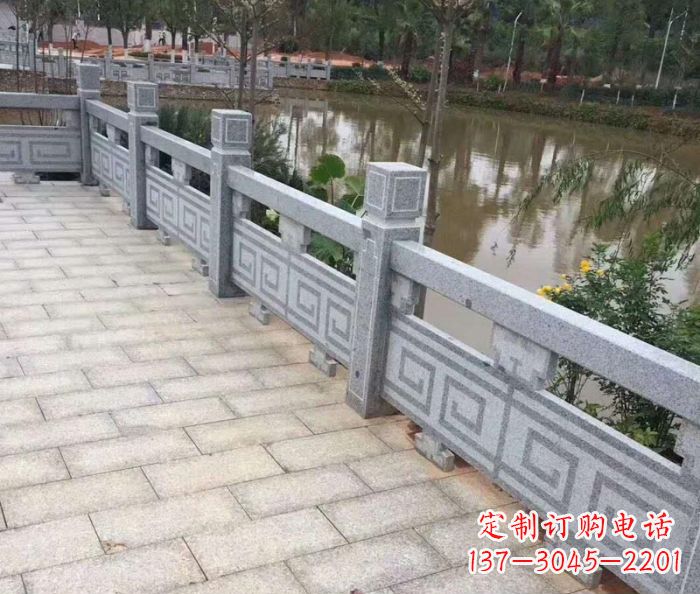 保定中领雕塑护城河建筑石雕栏板