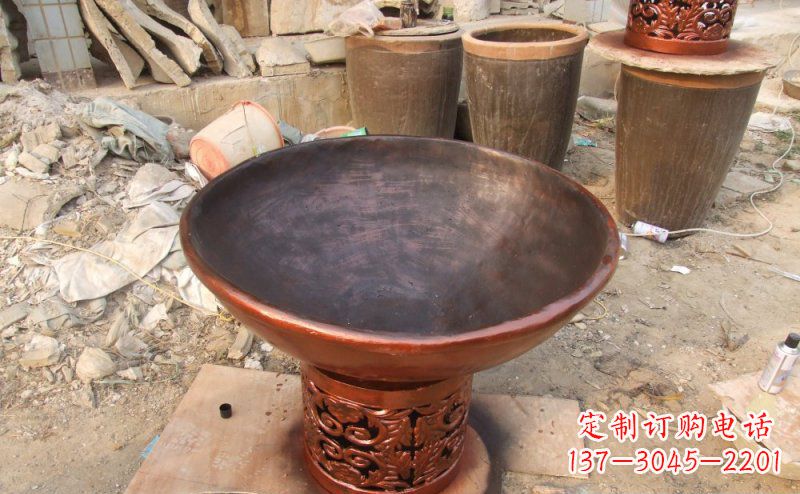 保定铜雕花盆,为景观打造精致无瑕
