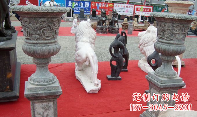 保定中领雕塑|花盆雕塑带来极致视觉体验