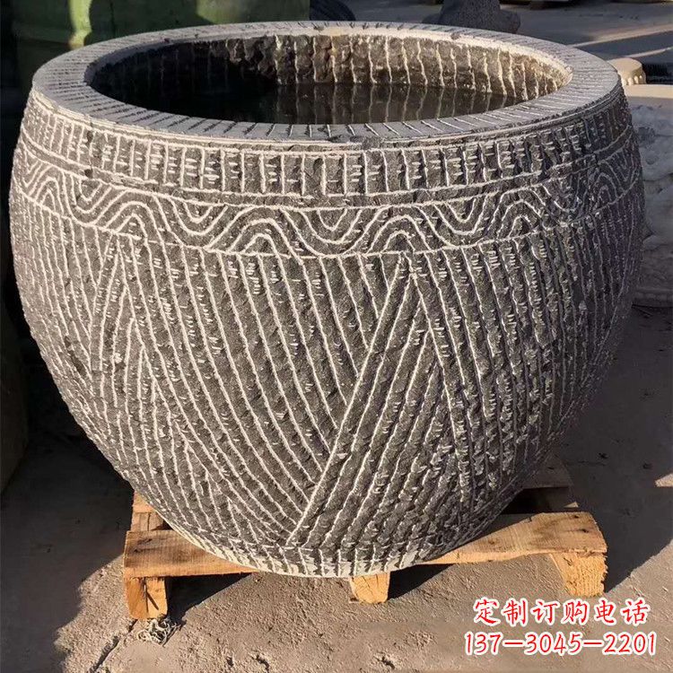 保定精美鱼缸雕塑,装点你的花园