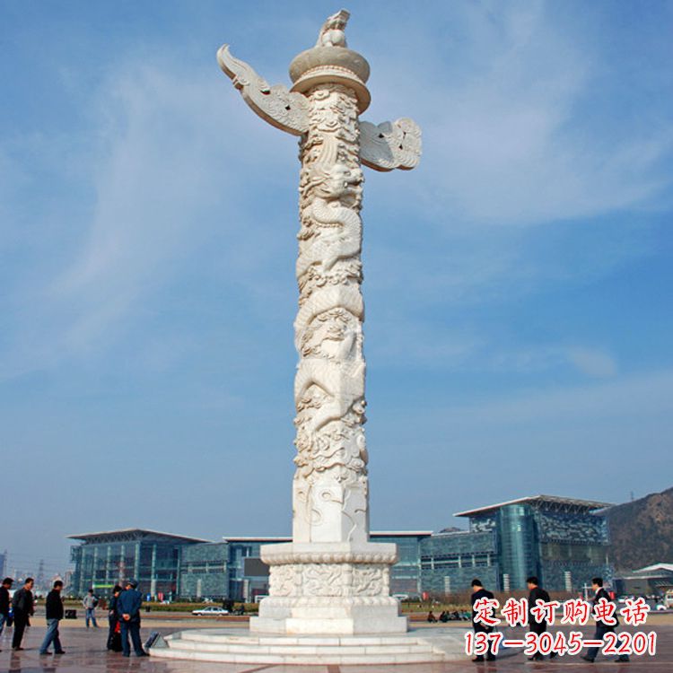 保定华表石柱子城市广场景观柱