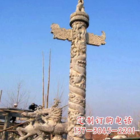 保定华表柱子雕塑