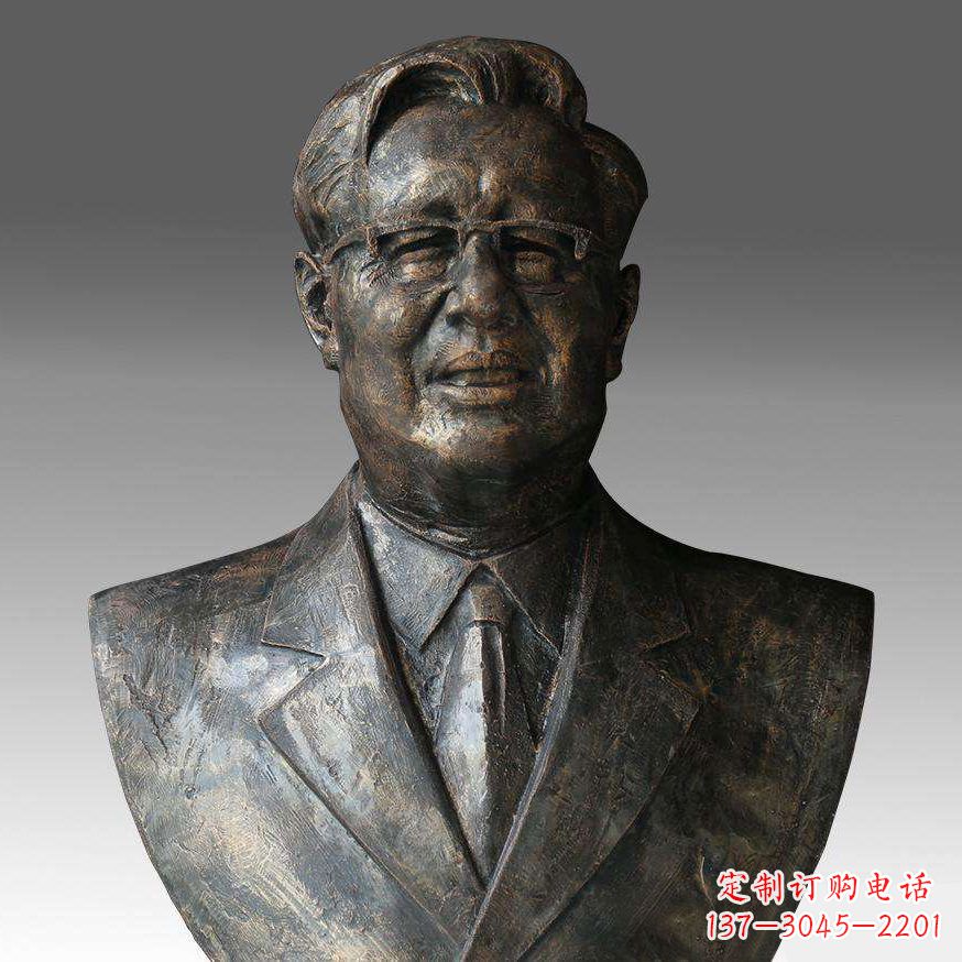 保定以高质量铜雕制作华罗庚头像