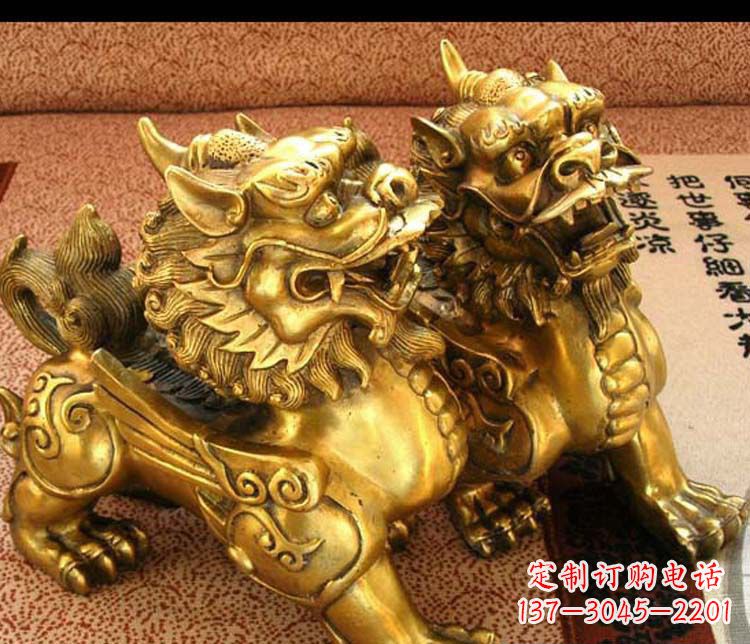 保定超级定制麒麟雕塑,尊享贵族尊贵