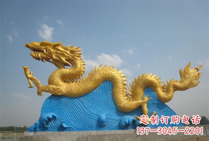 保定金雕之王——中领雕塑龙雕塑