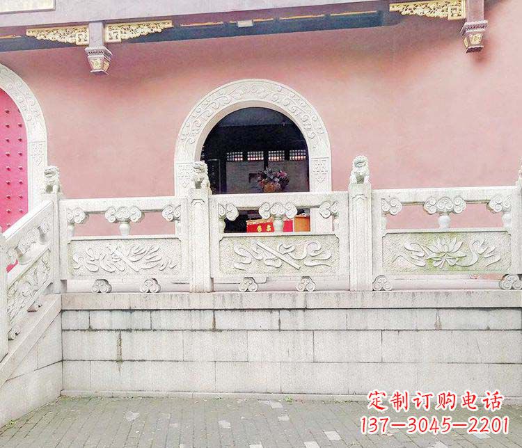 保定中领雕塑:大理石栏板雕塑