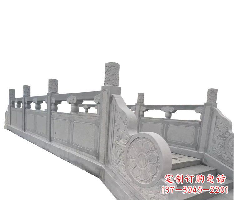 保定中领雕塑精美的大理石栏板石雕