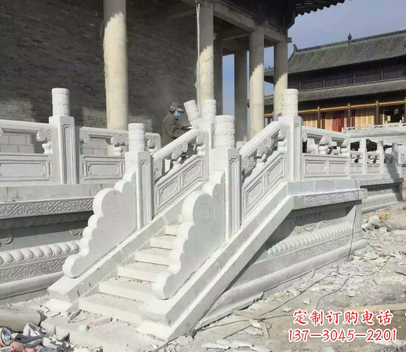 保定大理石栏板石雕,精美绝伦,让建筑锦上添花