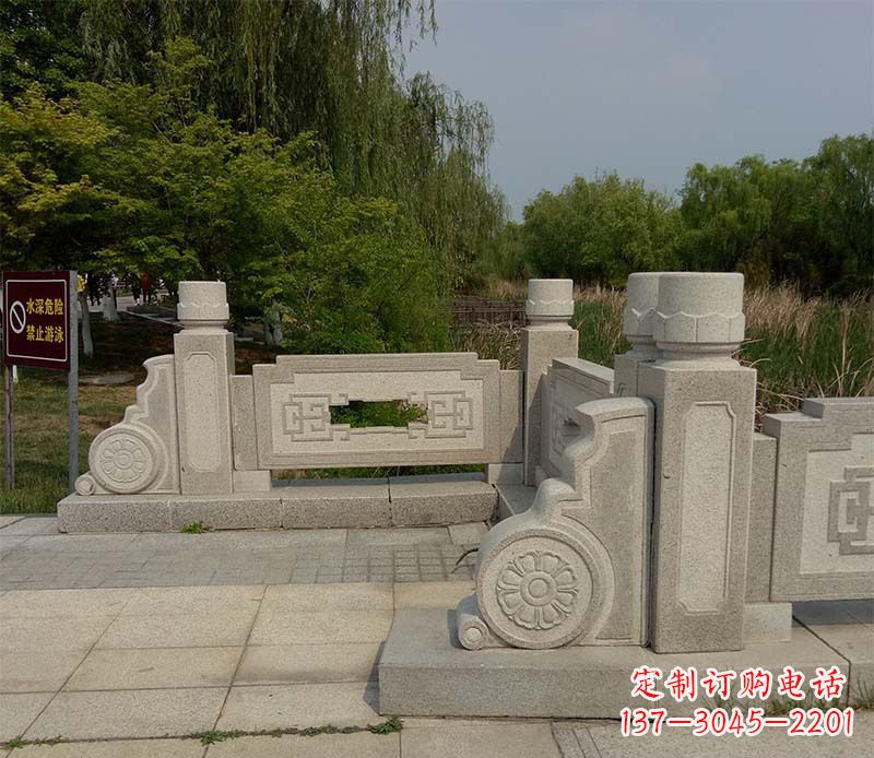 保定大理石栏板石雕,精美绝伦