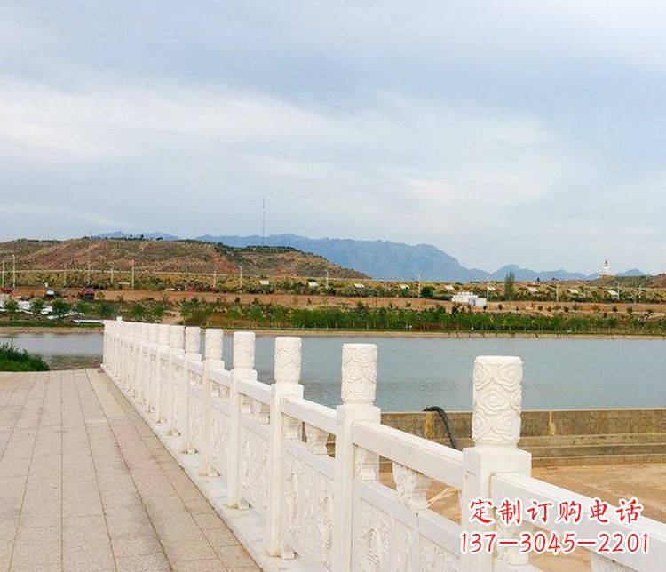 保定高贵大气的石头栏板雕塑