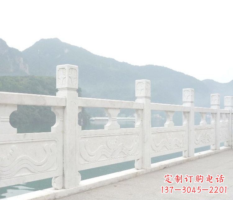 保定精美栏板大理石石雕