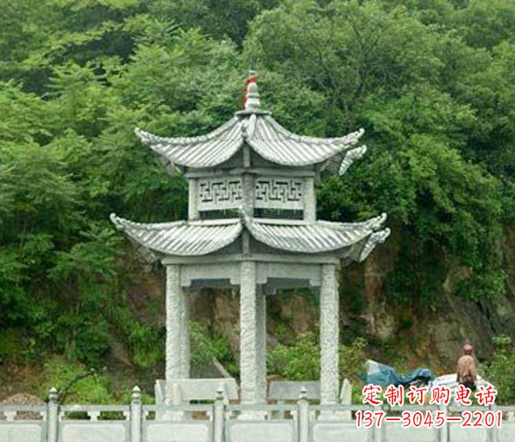 保定中领雕塑|凉亭石雕:让您的景区更加精彩