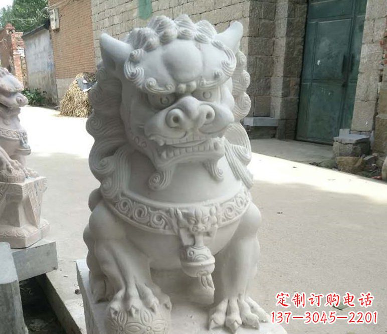 保定南方石雕龙狮子——浓烈的中国风雕塑