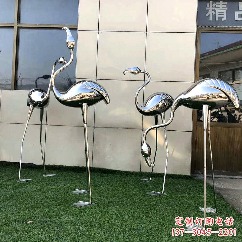 保定火烈鸟雕塑,缔造完美艺术品