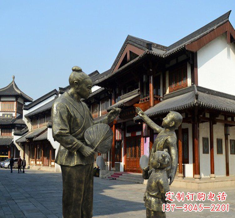 保定精美孔融铜雕,让您体验古朴古典之美