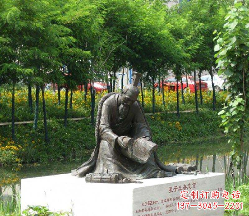 保定孔子雕塑,传承古代名人精神