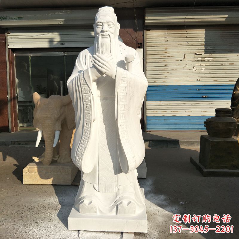 保定孔子浮雕像