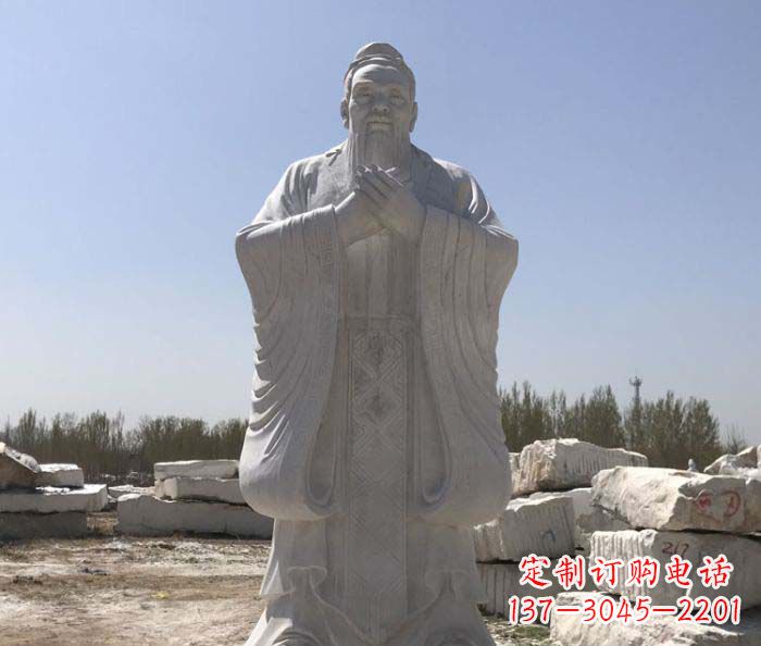 保定中领雕塑|传承古代精神:孔子雕塑