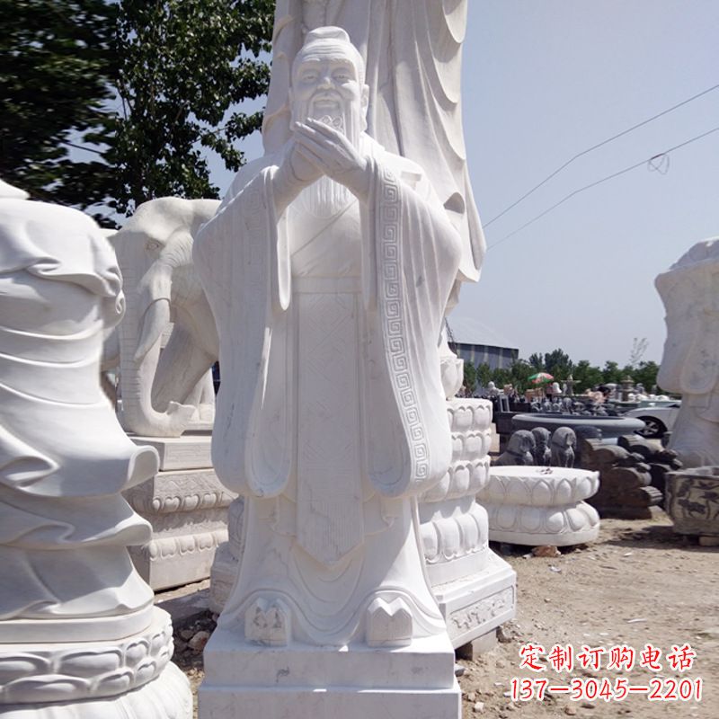 保定传承孔子传统文化,领雕塑推出孔子雕塑产品