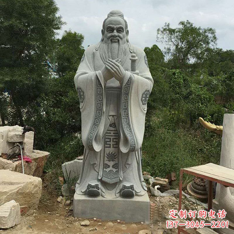 保定传承文化,传播知识!孔子雕塑——赋予新的生命!