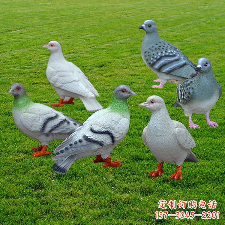 保定兰州和平鸽雕塑