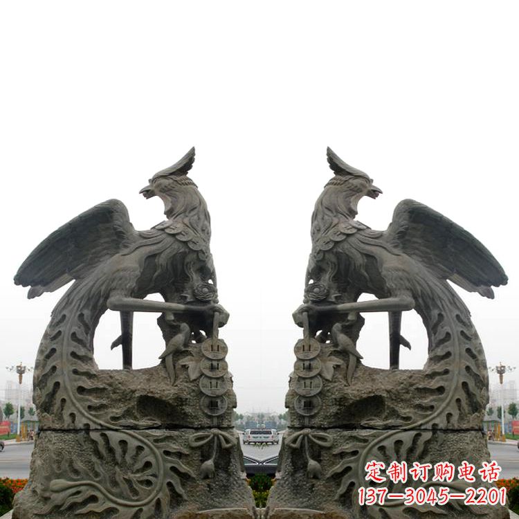 保定中领雕塑凤凰雕塑,神秘的艺术品