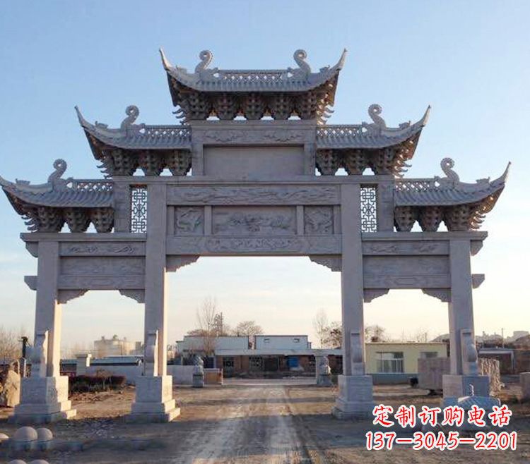 保定老石牌坊图片