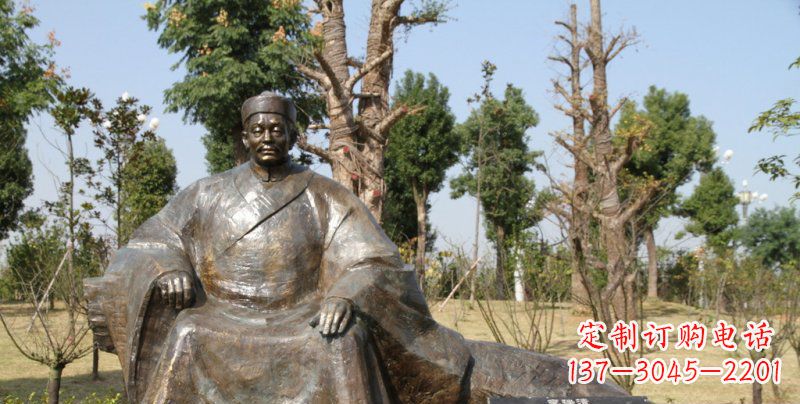 保定中领雕塑以古代名人铜雕艺术为主要产品,秉…