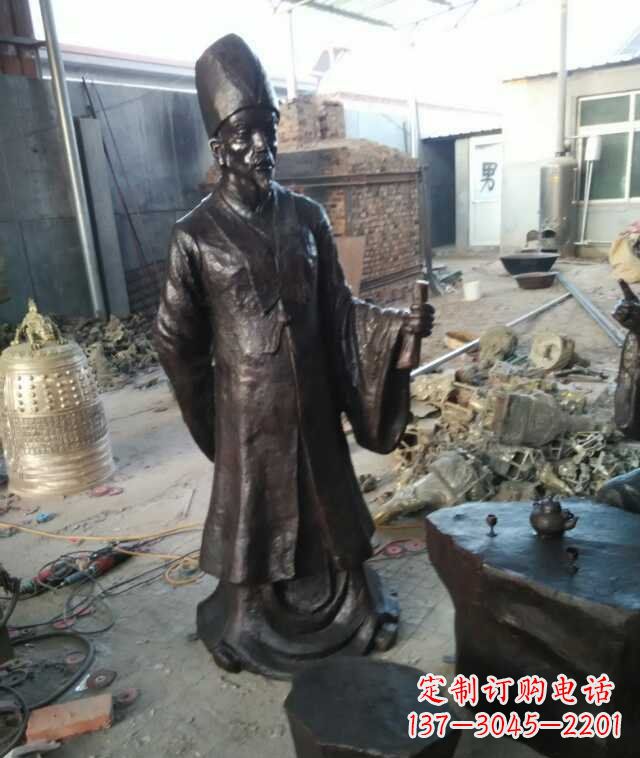 保定精美雕塑,展现古代名医李时珍的传奇