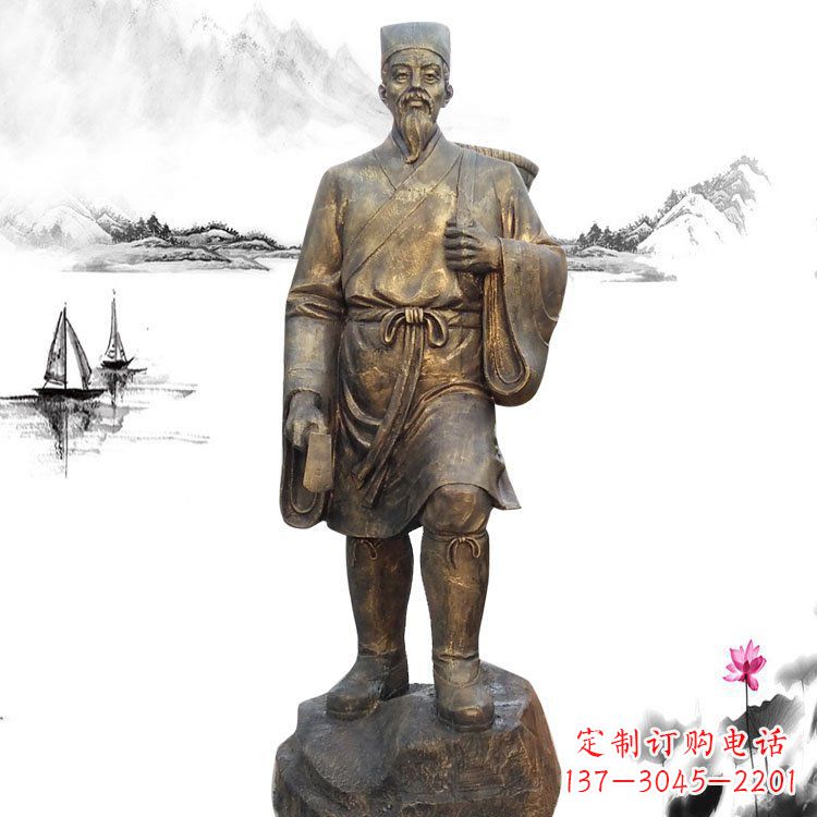 保定精美李时珍雕塑,为您的生活增添更多艺术色彩