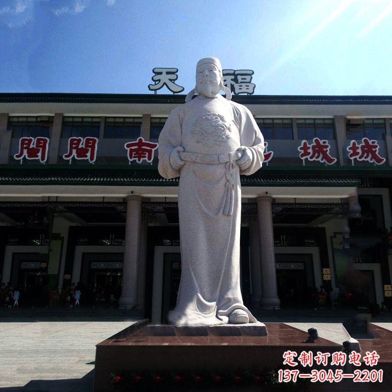 保定喜迎百年李世民白玉雕像