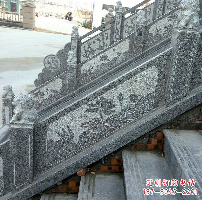 保定青石栏板雕塑—精湛工艺的完美展示