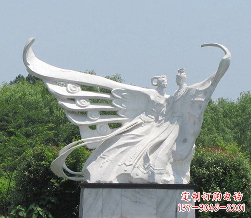 保定梁山伯与祝英台雕塑