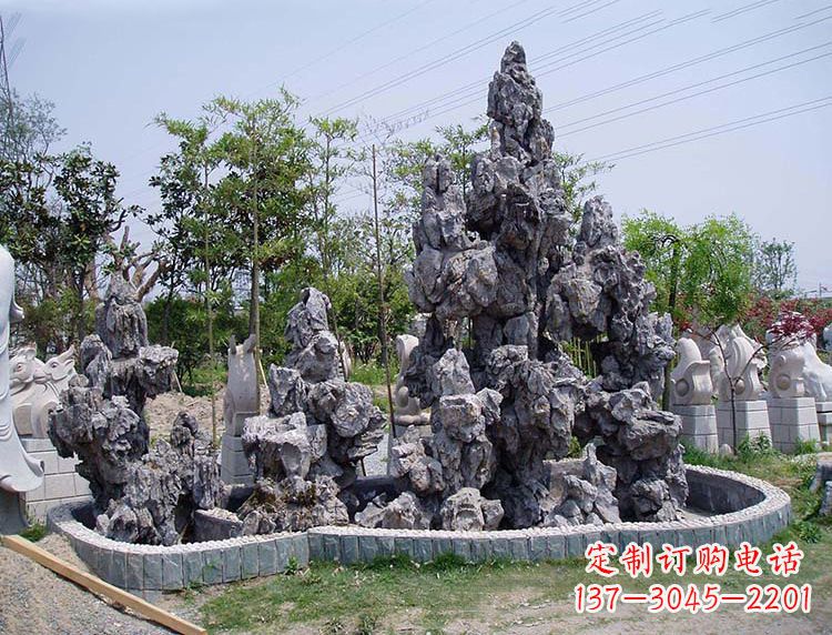 保定灵璧石奇石假山